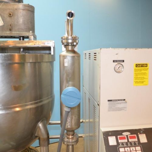 100 Gal Groen TA100SP S/S Dbl Motion Jacketed Kettle with Heater, PD Pump and Filter