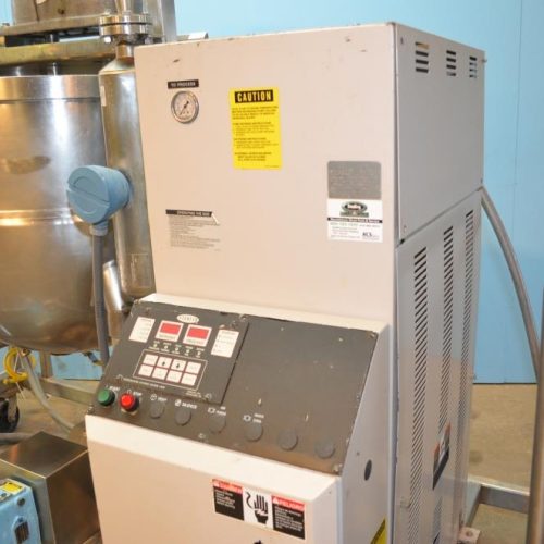 100 Gal Groen TA100SP S/S Dbl Motion Jacketed Kettle with Heater, PD Pump and Filter