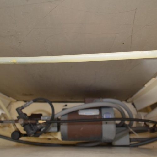 Hercules Model HI827 2,000 lbs Capacity S/S Hydraulic Tote Dumper