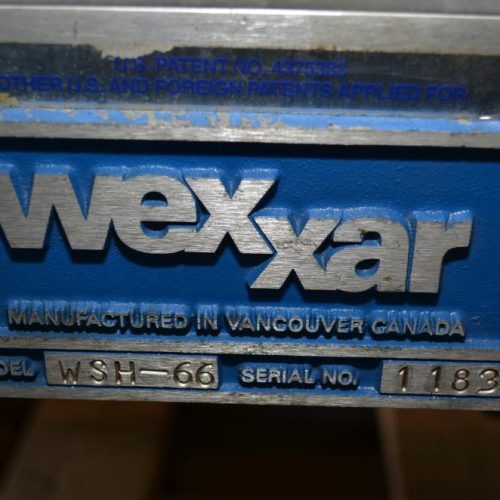 Wexxar WSH66 Aluminum Auto Top and Bottom 45 CPM Hot Melt Case Sealer