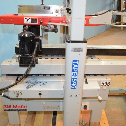 3M Model 800A 2 in W Adjustable 30 CPM Top and Bottom Case Sealer