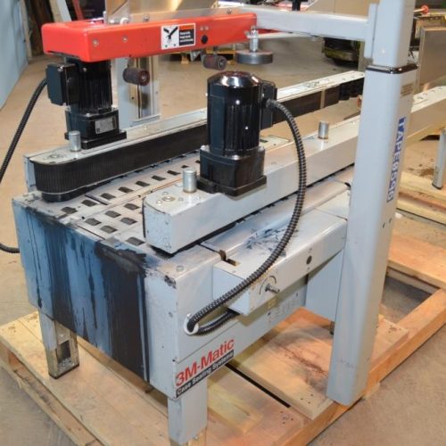 3M Model 800A 2 in W Adjustable 30 CPM Top and Bottom Case Sealer