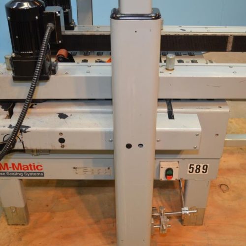 3M Model 800A 2 in W Adjustable 30 CPM Top and Bottom Case Sealer