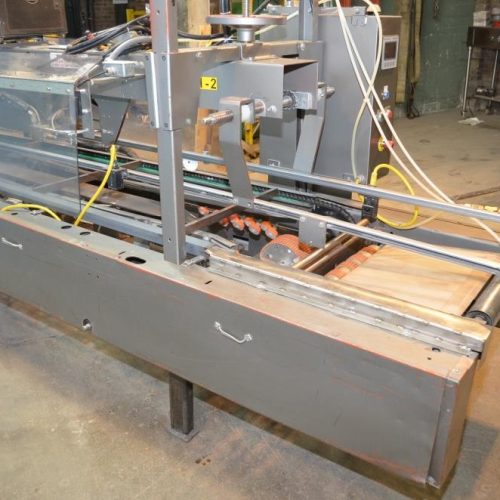 Rockford Midland Model FHM 20 CPM Top and Bottom Hot Melt Case Sealer