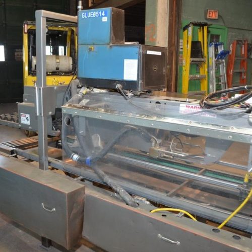 Rockford Midland Model FHM 20 CPM Top and Bottom Hot Melt Case Sealer