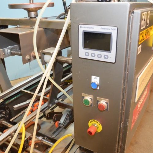 Rockford Midland Model FHM 20 CPM Top and Bottom Hot Melt Case Sealer