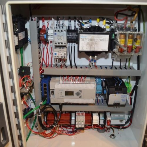 Rockford Midland Model FHM 20 CPM Top and Bottom Hot Melt Case Sealer