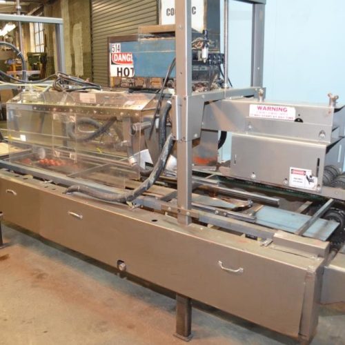 Rockford Midland Model FHM 20 CPM Top and Bottom Hot Melt Case Sealer