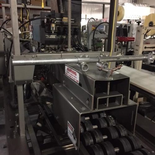 Rockford Midland Model FHM 20 CPM Top and Bottom Hot Melt Case Sealer