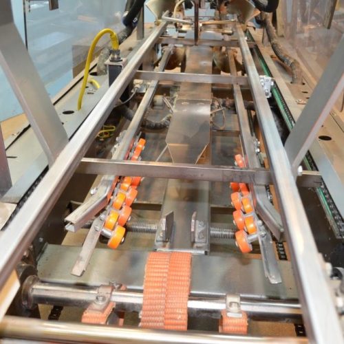 Rockford Midland Model FHM 20 CPM Top and Bottom Hot Melt Case Sealer