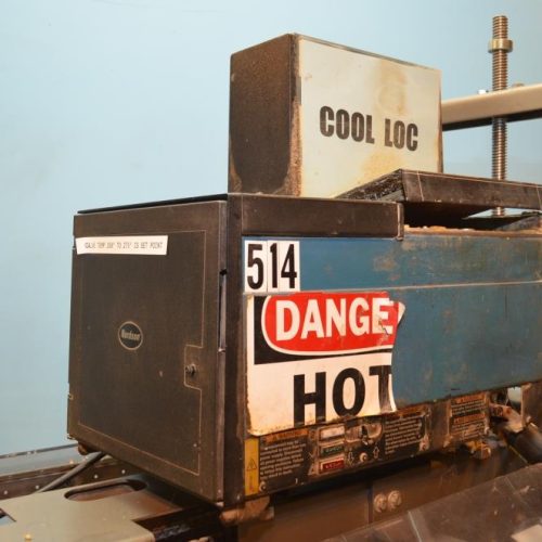 Rockford Midland Model FHM 20 CPM Top and Bottom Hot Melt Case Sealer