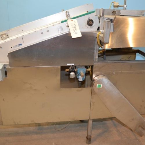TMC 12 in W x 139 in L Plastic Interlocking Chain Incline Conveyor