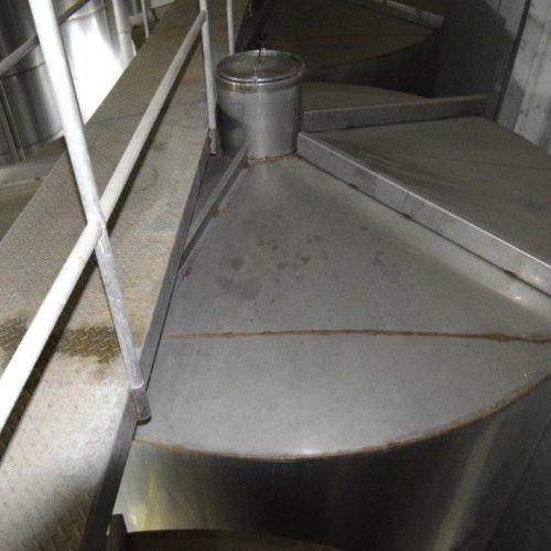 19,500 Gallons Capacity (Approx.) Vertical S/S Single Wall Tank