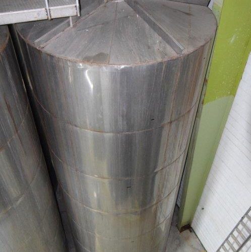 19,500 Gallons Capacity (Approx.) Vertical S/S Single Wall Tank