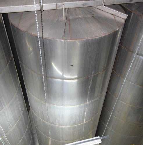 19,500 Gallons Capacity (Approx.) Vertical S/S Single Wall Tank