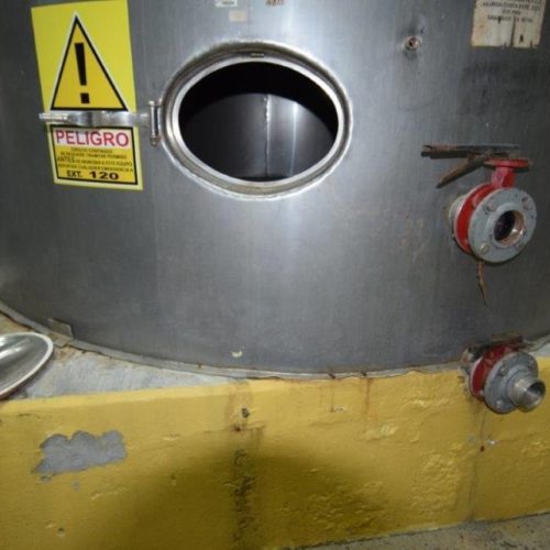 19,500 Gallons Capacity (Approx.) Vertical S/S Single Wall Tank