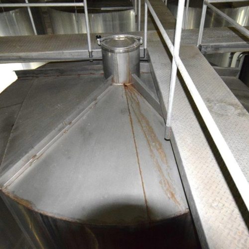 19,500 Gallons Capacity (Approx.) Vertical S/S Single Wall Tank