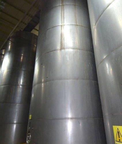 19,500 Gallons Capacity (Approx.) Vertical S/S Single Wall Tank