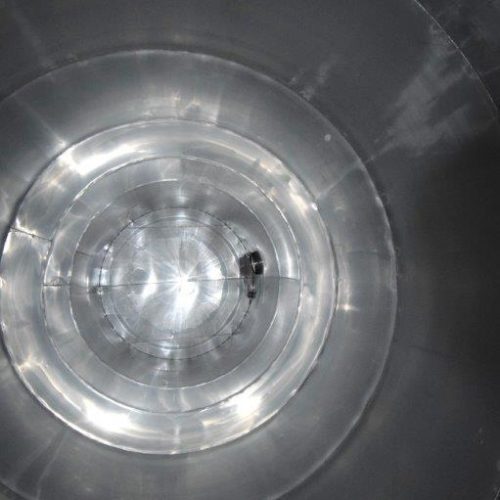 19,500 Gallons Capacity (Approx.) Vertical S/S Single Wall Tank