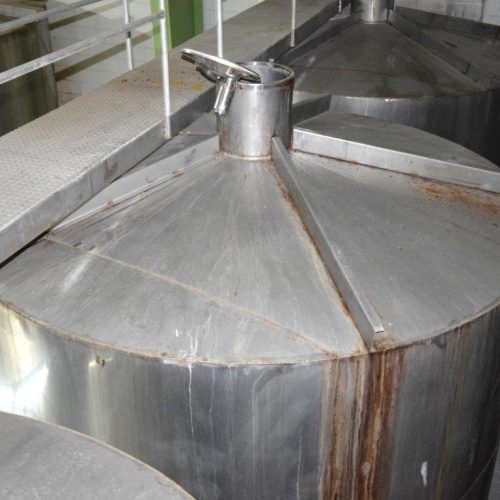 19,500 Gallons Capacity (Approx.) Vertical S/S Single Wall Tank