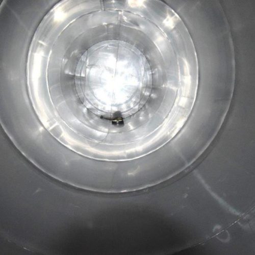 19,500 Gallons Capacity (Approx.) Vertical S/S Single Wall Tank