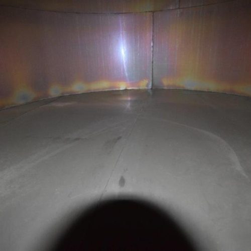 19,500 Gallons Capacity (Approx.) Vertical S/S Single Wall Tank