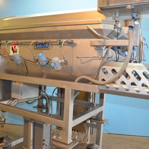 Cozzini Model CMB S/S 1,000 lbs Co2 Injection Twin Shaft Paddle Mixer