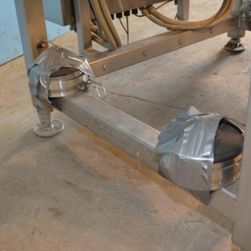 Cozzini Model CMB S/S 1,000 lbs Co2 Injection Twin Shaft Paddle Mixer