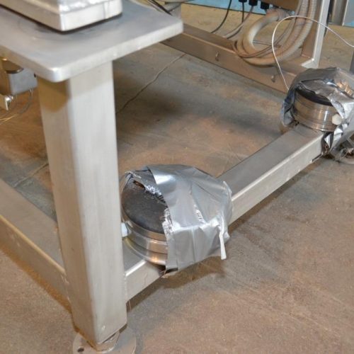 Cozzini Model CMB S/S 1,000 lbs Co2 Injection Twin Shaft Paddle Mixer