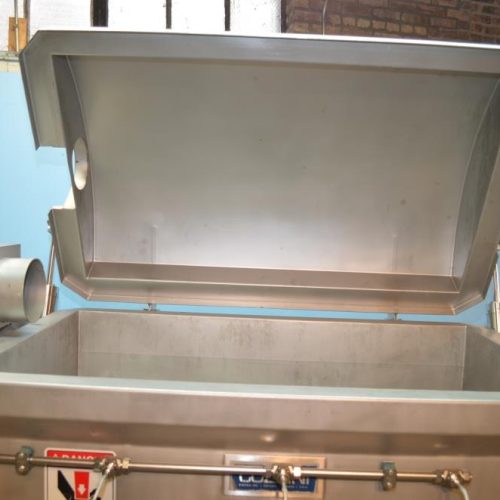 Cozzini Model CMB S/S 1,000 lbs Co2 Injection Twin Shaft Paddle Mixer