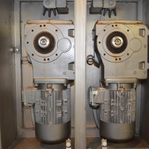 Cozzini Model CMB S/S 1,000 lbs Co2 Injection Twin Shaft Paddle Mixer