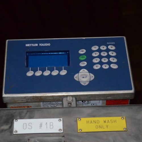 Cozzini Model CMB S/S 1,000 lbs Co2 Injection Twin Shaft Paddle Mixer