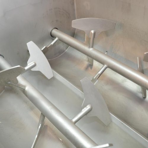 Cozzini Model CMB S/S 1,000 lbs Co2 Injection Twin Shaft Paddle Mixer