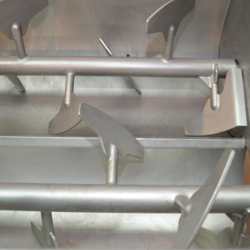 Cozzini Model CMB S/S 1,000 lbs Co2 Injection Twin Shaft Paddle Mixer