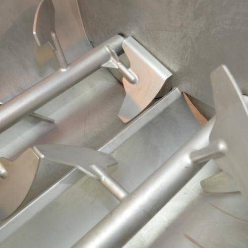 Cozzini Model CMB S/S 1,000 lbs Co2 Injection Twin Shaft Paddle Mixer