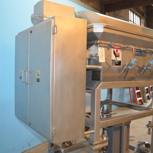 Cozzini Model CMB S/S 1,000 lbs Co2 Injection Twin Shaft Paddle Mixer