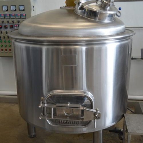 7 BBL S/S (3) Vessel Steam Brew House