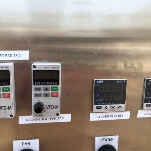 NAFM Model OES200 S/S Steam Heat Shrink Tunnel