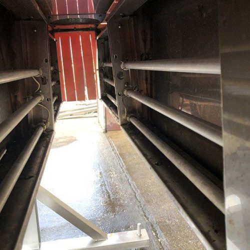 NAFM Model OES200 S/S Steam Heat Shrink Tunnel