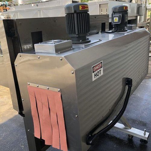 NAFM Model OES200 S/S Steam Heat Shrink Tunnel