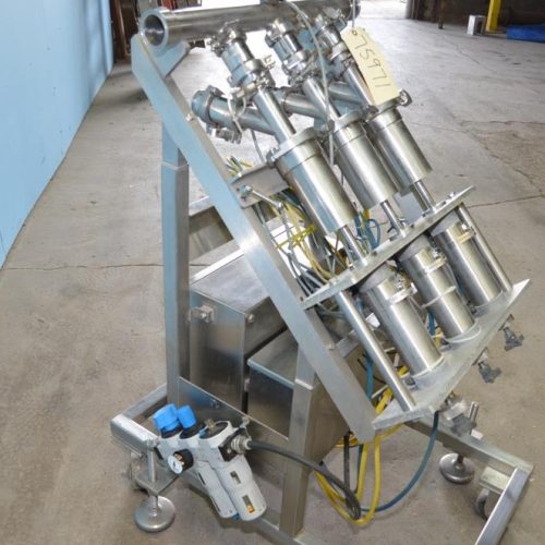 Orics Model VFND1603 S/S (3) Head Piston Filler