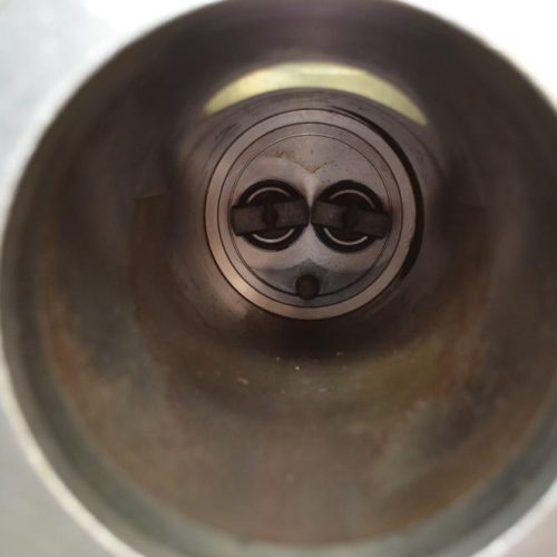 Vemag Model Robot HP10S S/S Vacuum Stuffer with Trolley Hoist