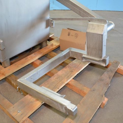 Vemag Model Robot HP10S S/S Vacuum Stuffer with Trolley Hoist