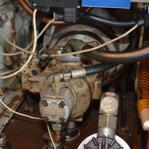 Vemag Model Robot HP10S S/S Vacuum Stuffer with Trolley Hoist