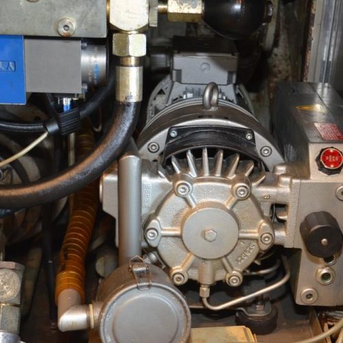 Vemag Model Robot HP10S S/S Vacuum Stuffer with Trolley Hoist