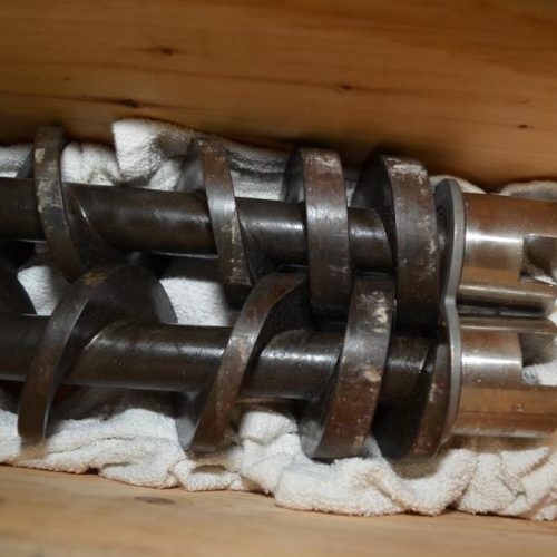 Vemag Model Robot HP10S S/S Vacuum Stuffer with Trolley Hoist