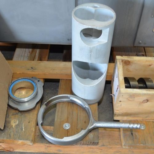 Vemag Model Robot HP10S S/S Vacuum Stuffer with Trolley Hoist