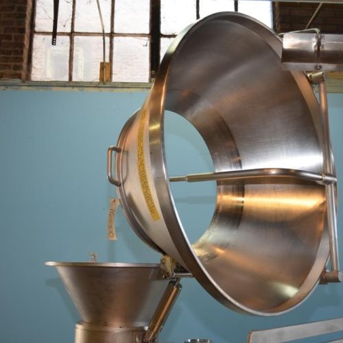 Vemag Model Robot HP10S S/S Vacuum Stuffer with Trolley Hoist