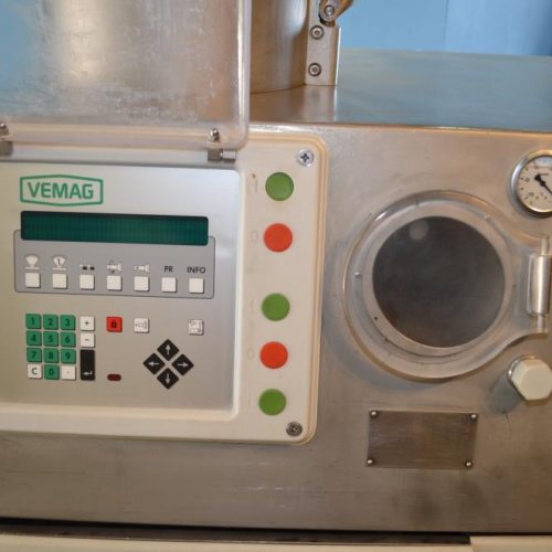 Vemag Model Robot HP10S S/S Vacuum Stuffer with Trolley Hoist