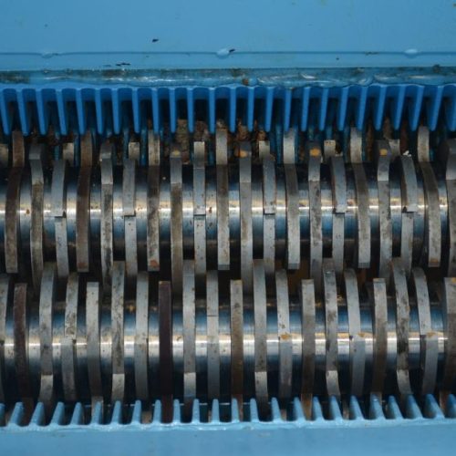 Franklin Miller Taskmaster Model TM8516 Horizontal Twin Shaft Industrial Shredder